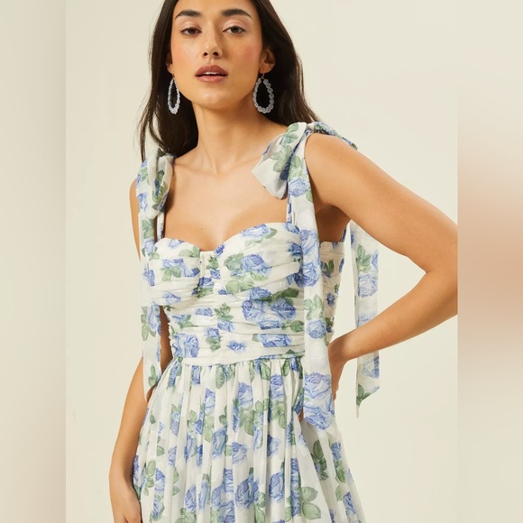 Altar’d State Aria Ruched Maxi Dress - Picture 3 of 4